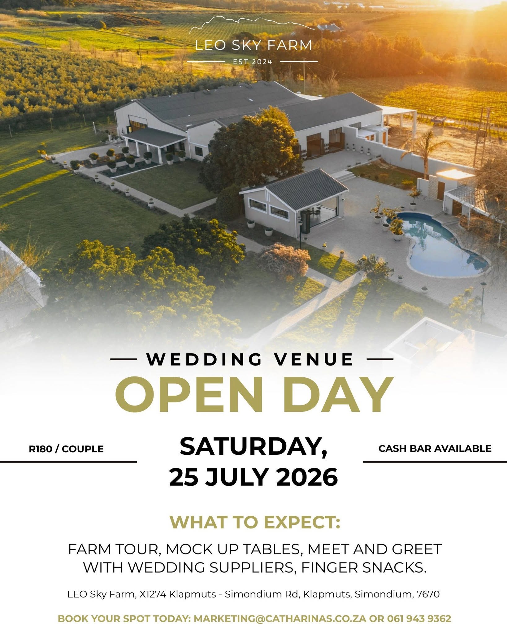 Wedding Venue Open Day 2026